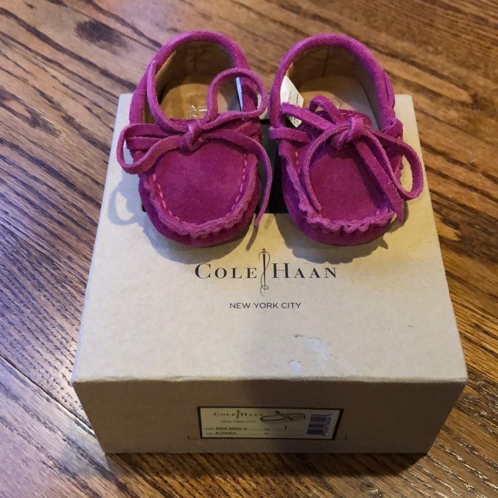 Cole Haan Mini Moc Crib Shoe